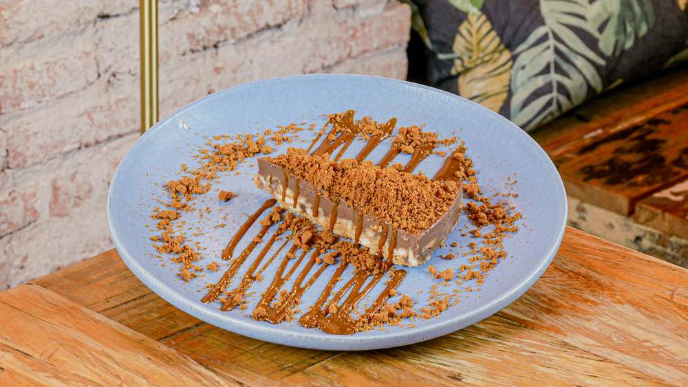 Cremosa de chocolate en restaurante Madreselva Tapas Sevilla