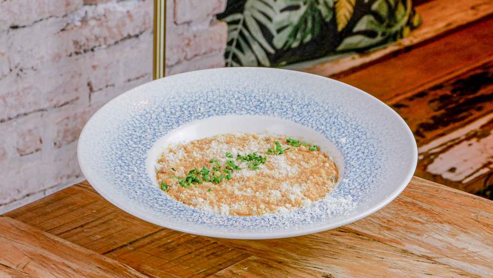 Risotto de ibéricos en restaurante Madreselva Tapas Sevilla